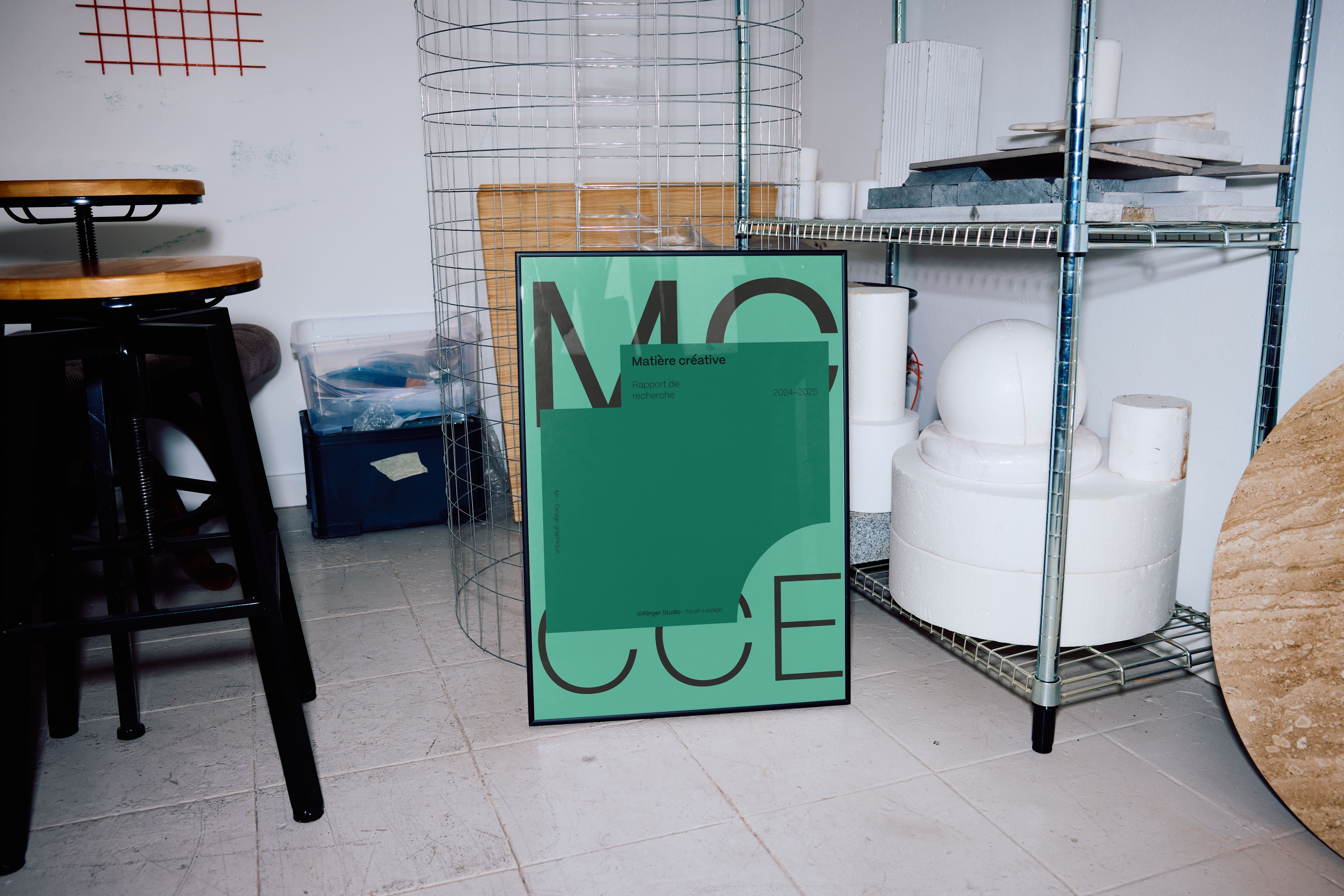 Matière Créative — Poster